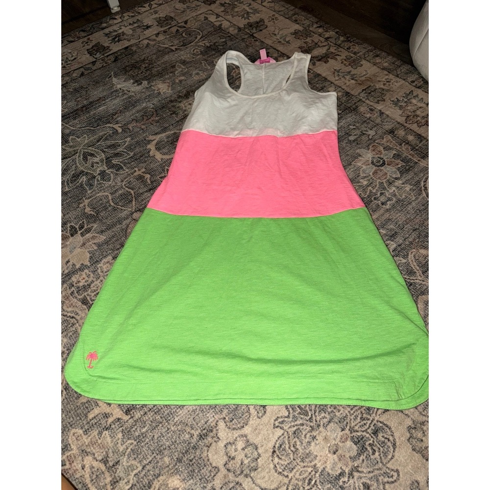Lilly Pulitzer Cordon Colorblock Cotton Dress